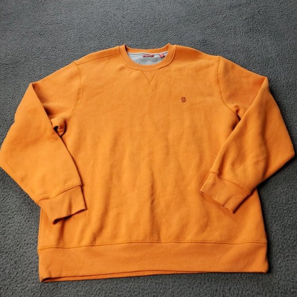 Izod Other - IZOD Sweater Cotton Pullover Orange Mens Size XL